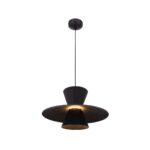 COLGANTE ULAN 12W NEGRO 3000K 495MM