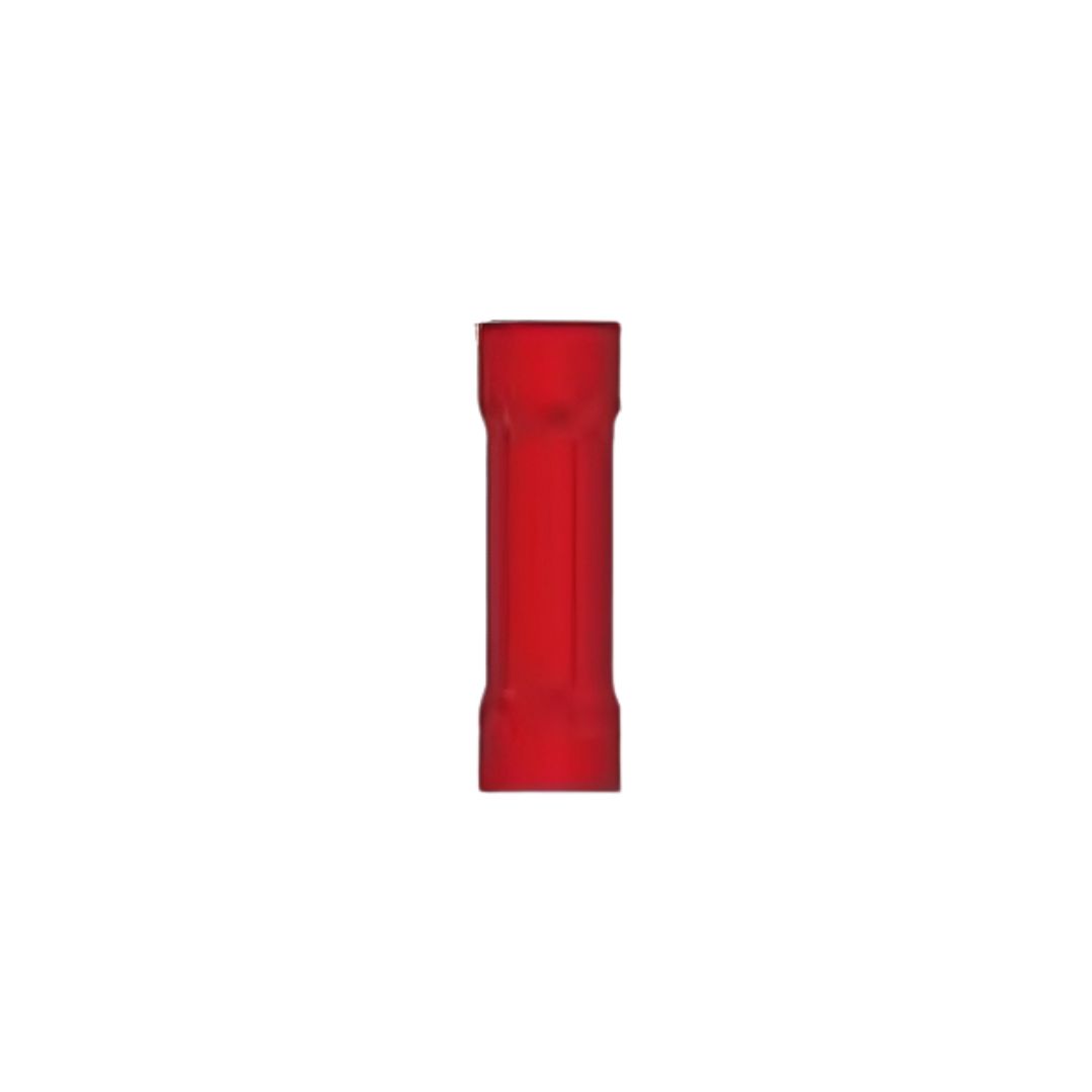 TERMINAL EMPALME 0.25 A 1.5MM ROJO X 100U. TERMINAL EMPALME 0.25 A 1.5MM ROJO X 100U.