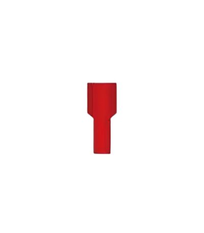 TERMINAL PREAISLADO PALA NYLON ROJO 0.25 A 1.5MM X 100U.