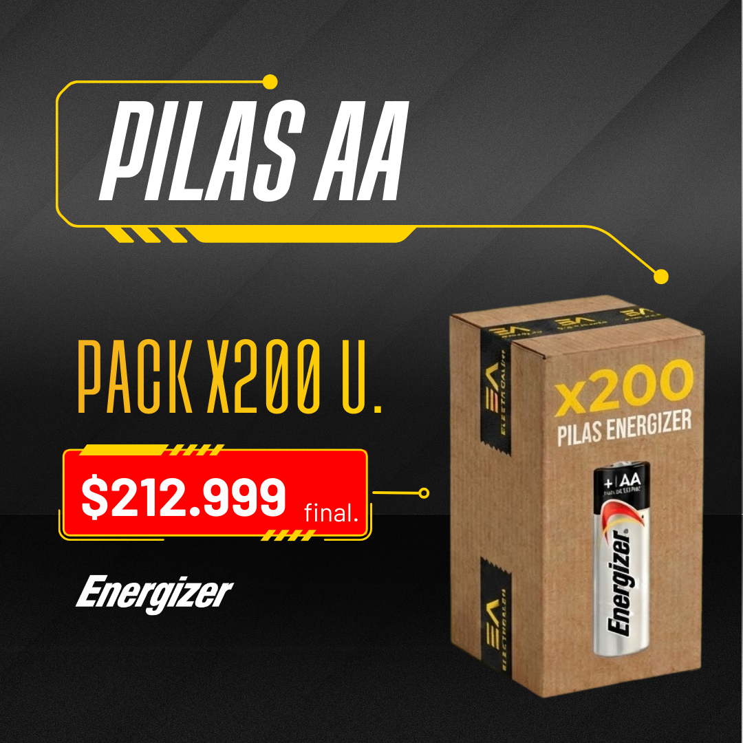 PILAS AA X 200 UNIDADES PILAS AA X 200 UNIDADES