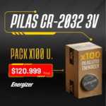 CR-2032 3V X 100 UNIDADES