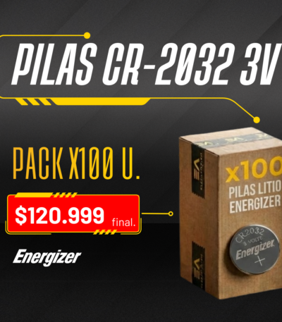CR-2032 3V X 100 UNIDADES