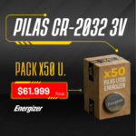 CR-2032 3V X 50 UNIDADES