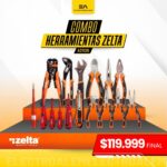 KIT DE HERRAMIENTAS MANUALES ZELTA