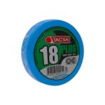 CINTA AISLADORA PVC PLUS CELESTE 19MM X 20M X 0.18MM