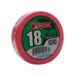 CINTA AISLADORA PVC PLUS ROJA 19MM X 20M X 0.18MM