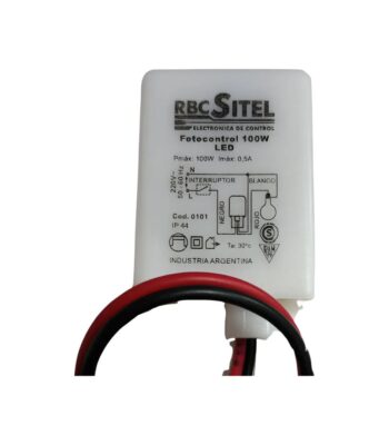 FOTOCONTROL UNIVERSAL 100W LED RECTANGULAR