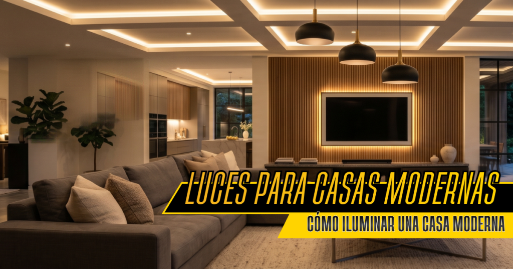 luces para casas modernas