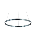 COLGANTE REBECA SIMPLE REDONDO LED 72W CROMO