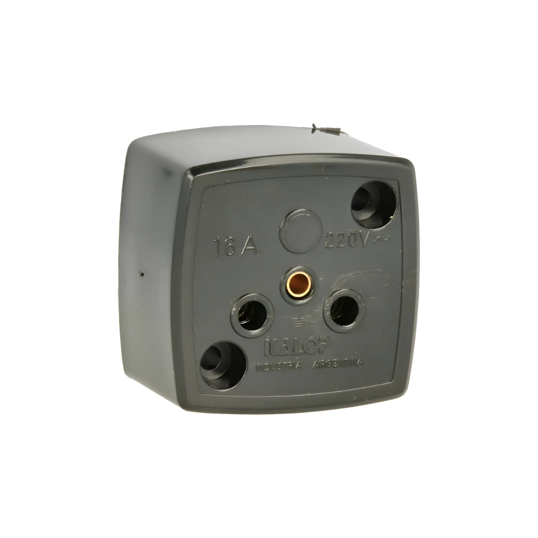 Base Industrial 2x16A con neutro Base Industrial 2x16A con neutro