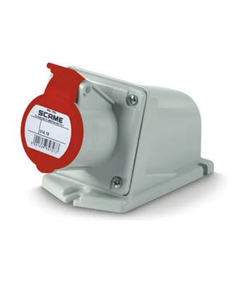 Base industrial de pared 32A IP44
