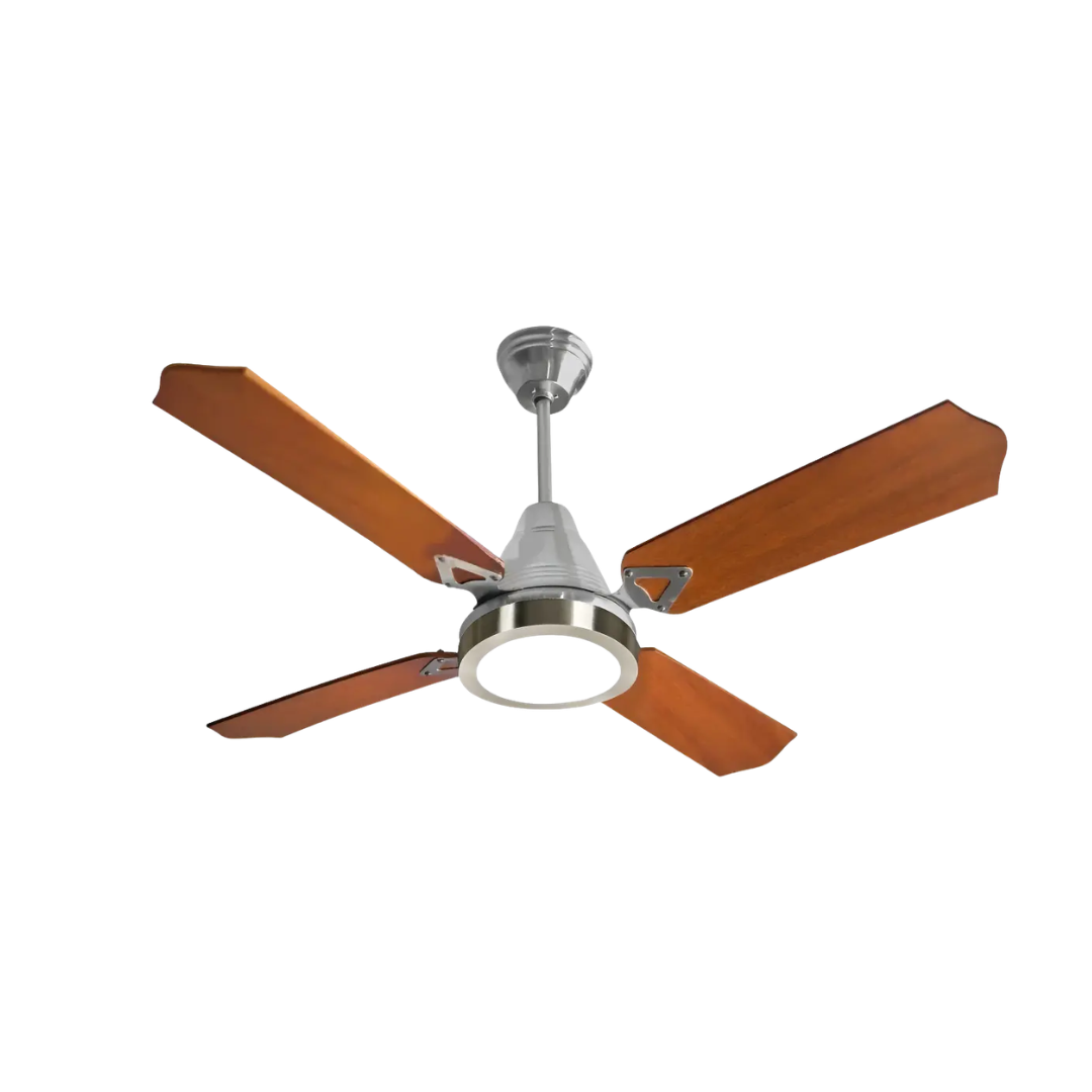 Ventilador de techo 4 palas madera platil Ventilador de techo 4 palas madera platil