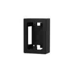 CAJA PLASTICA RECTANGULAR SOBREPONER NEGRO