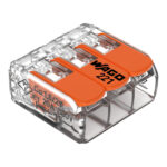 CONECTOR DE EMPALME 3 POLOS 4MM