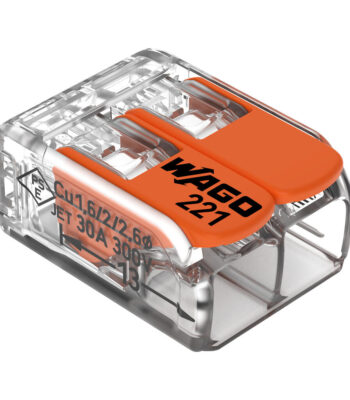 CONECTOR DE EMPALME 2 POLOS 6MM