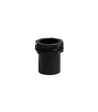 CONECTOR C/ROSCA CAJA/CAÑO NEGRO