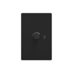 LLAVE MILAN NEGRA DIMMER LED