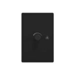 LLAVE MILAN NEGRA DIMMER VENTILADOR